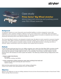 Case study - Prime Big Wheel force steer