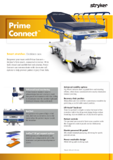 Prime Connect Spec Sheet