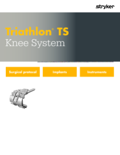 Triathlon® Revision Knee surgical protocol (includes TCG)