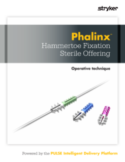 Phalinx Hammertoe Fixation | Operative Technique