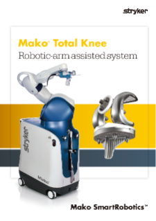Mako Total Knee パンフレット