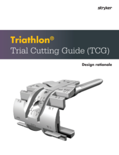 Triathlon Trial Cutting Guide (TCG) design rationale