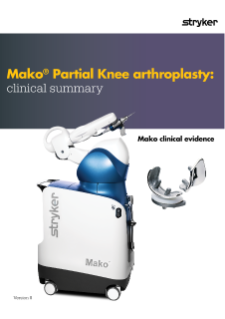 Mako Partial Knee - Clinical summary.pdf