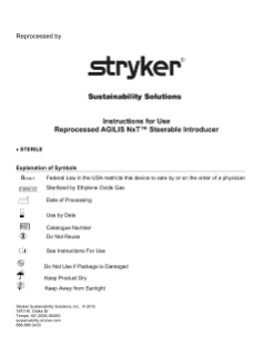  Reprocessed Agilis NXT Steerable Introducer