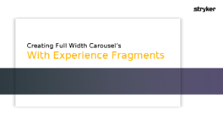 XF Guide - How To Create A Full Width Carousel